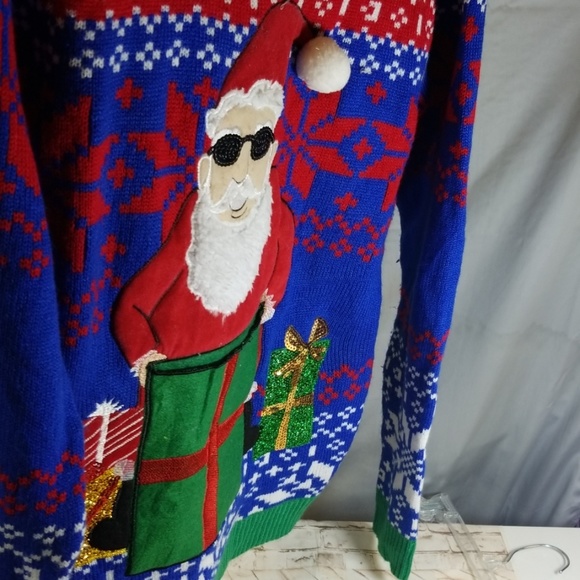 Jolly Sweaters Santa Christmas Sweater - Picture 5 of 5